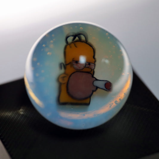 HOMER - Keys Glass Marble #10