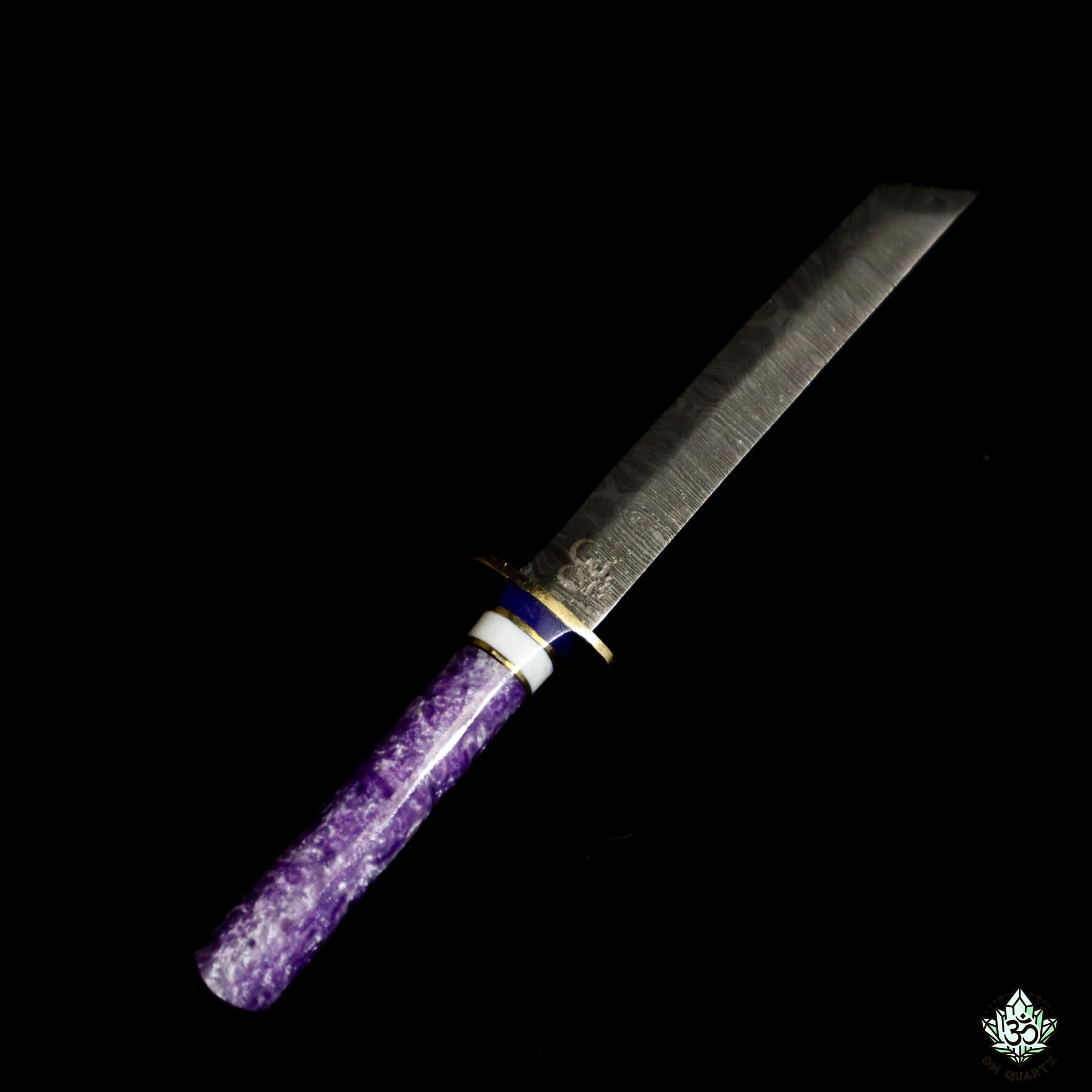 Damascus Steel Dab Tool (@AA_Knives)