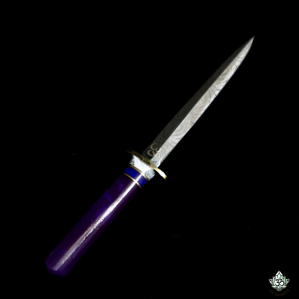 Damascus Steel Dab Tool (@AA_Knives)