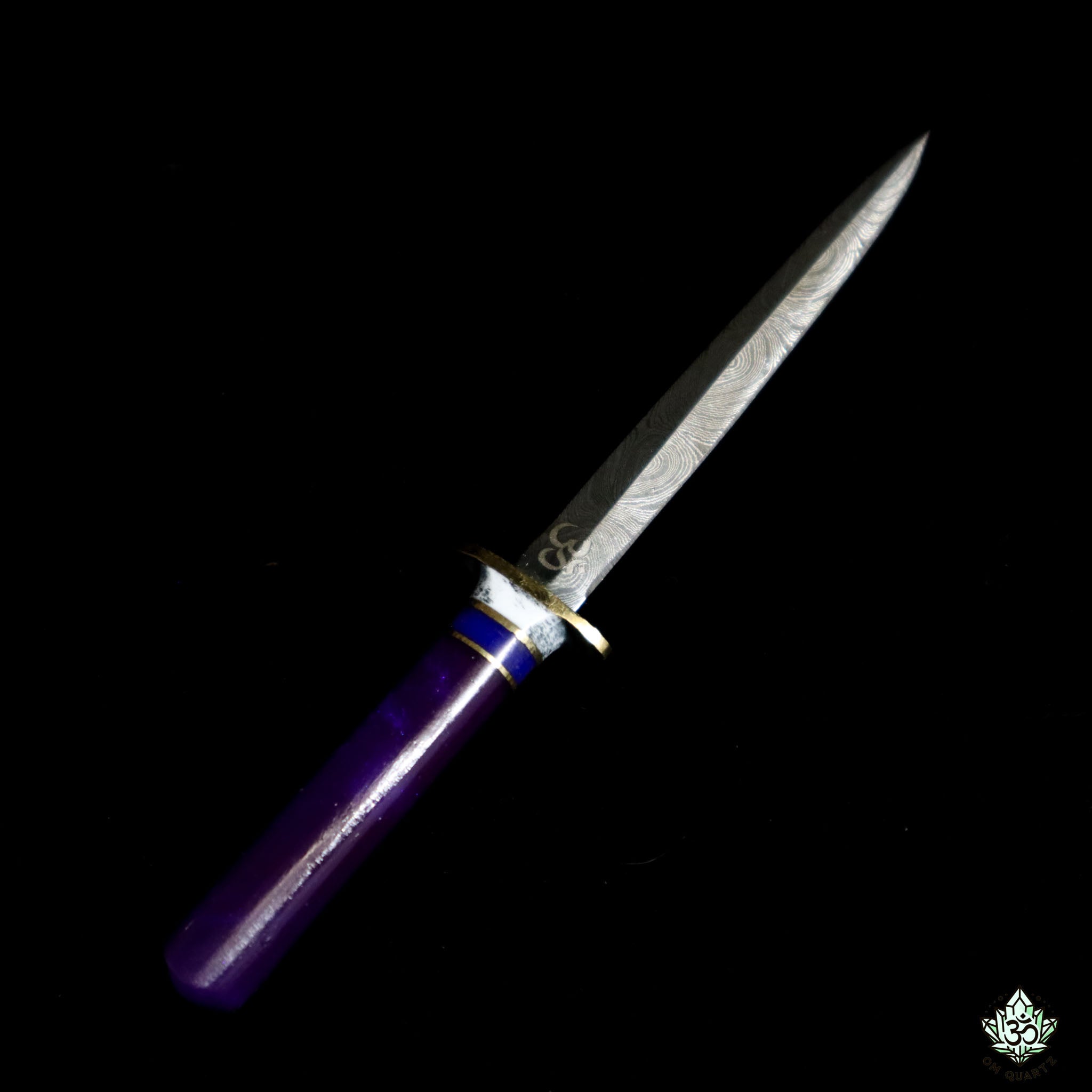 Damascus Steel Dab Tool (@AA_Knives)