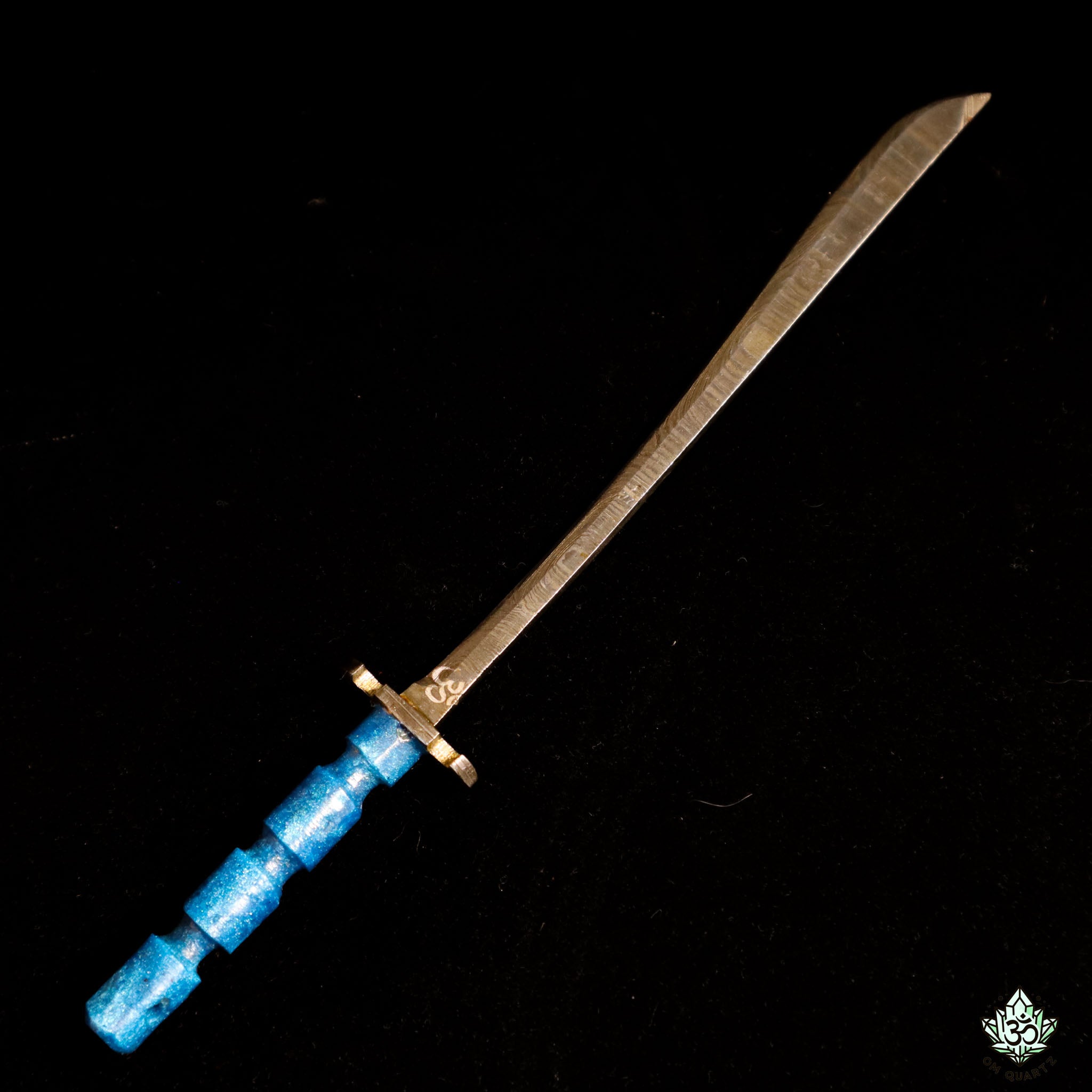 Damascus Steel Dab Tool (@AA_Knives)