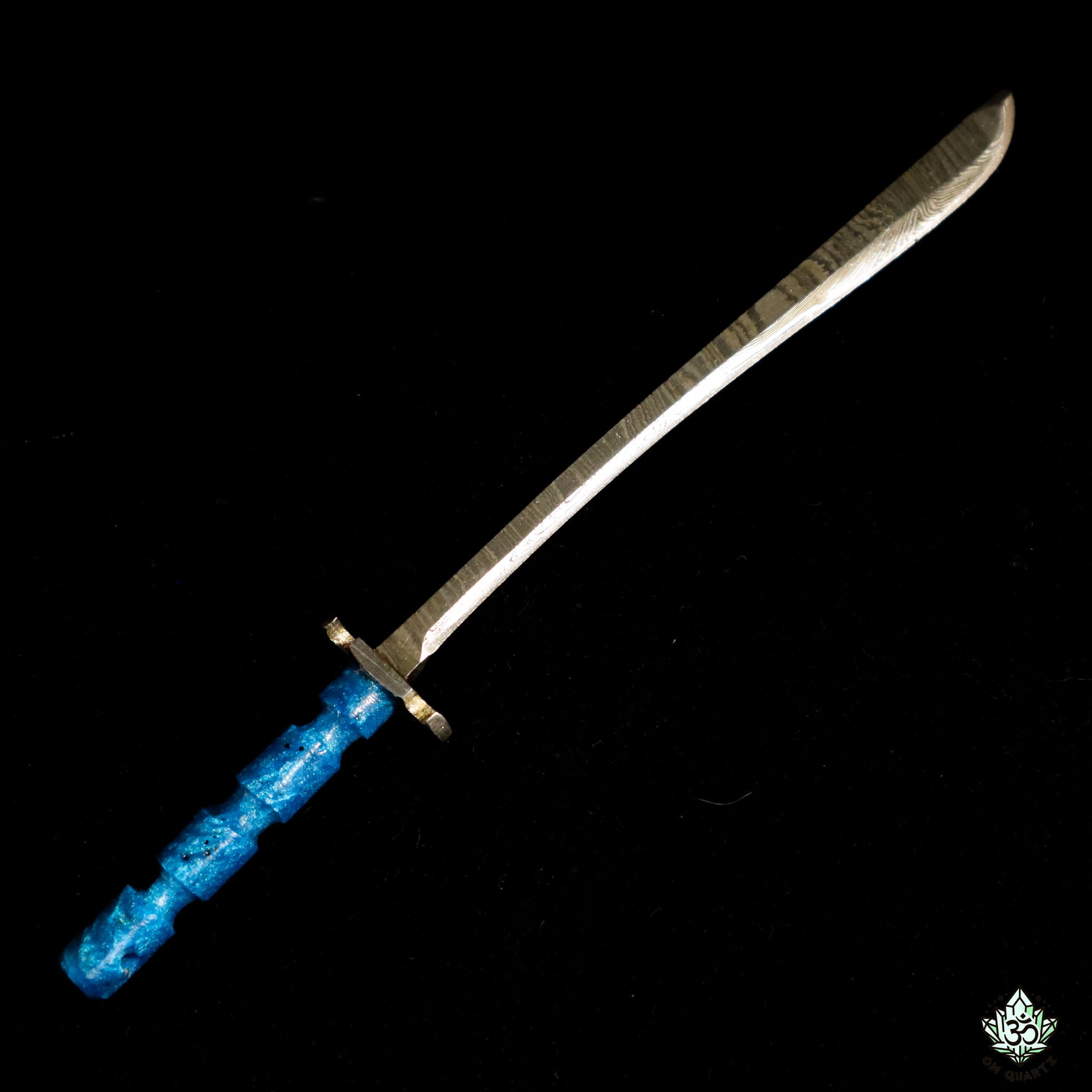 Damascus Steel Dab Tool (@AA_Knives)