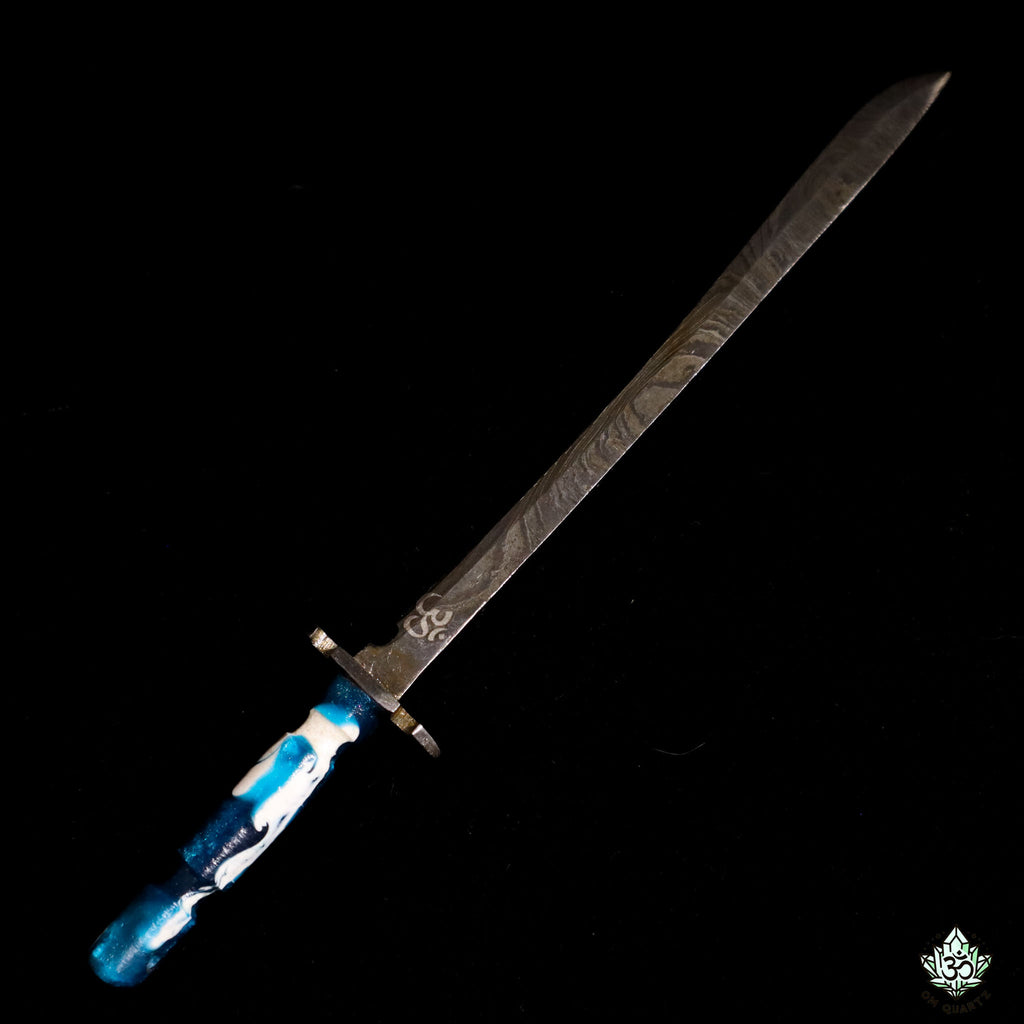Damascus Steel Dab Tool (@AA_Knives)