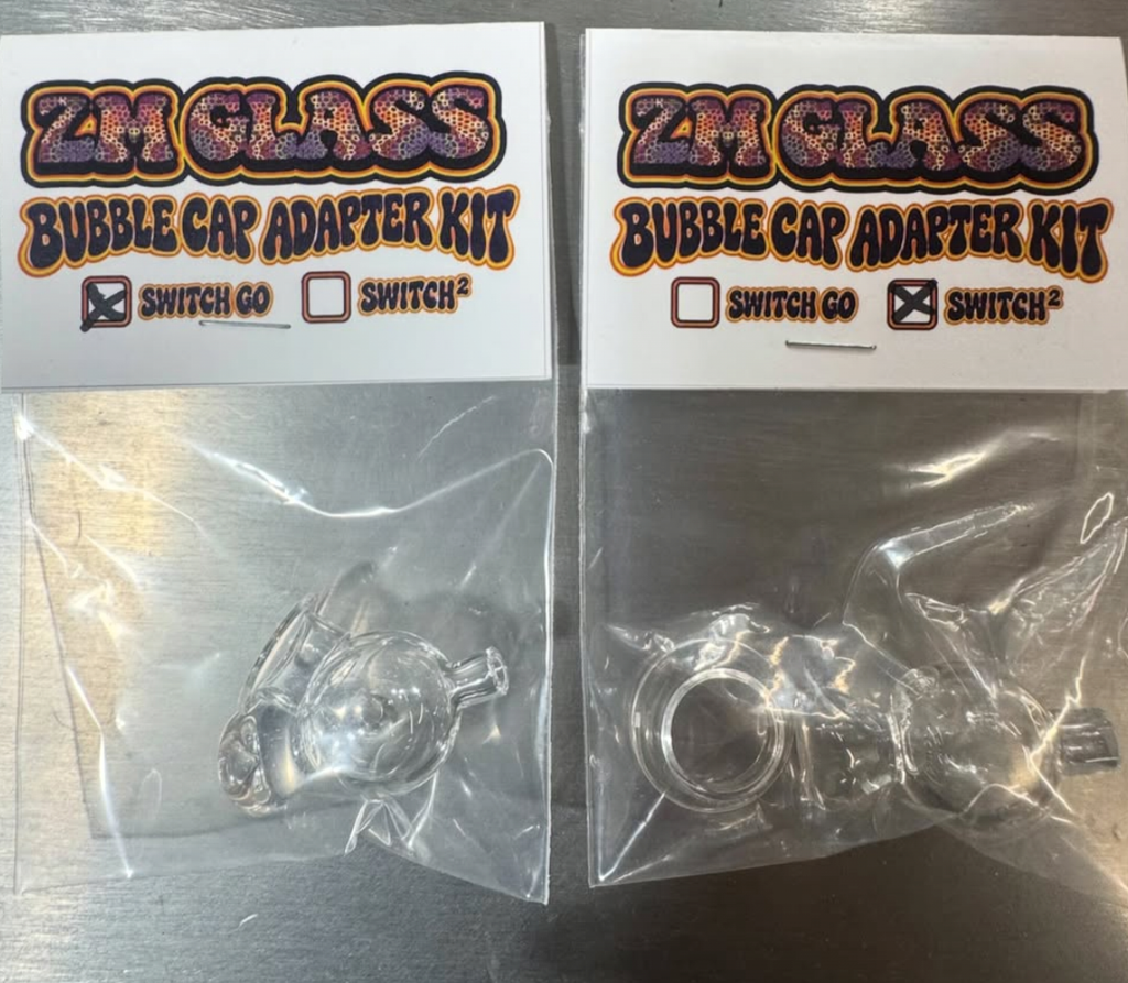 Bubble Cap Adapter Kit for Dr. Dabber Switch 2 & Go (by ZM Glass)