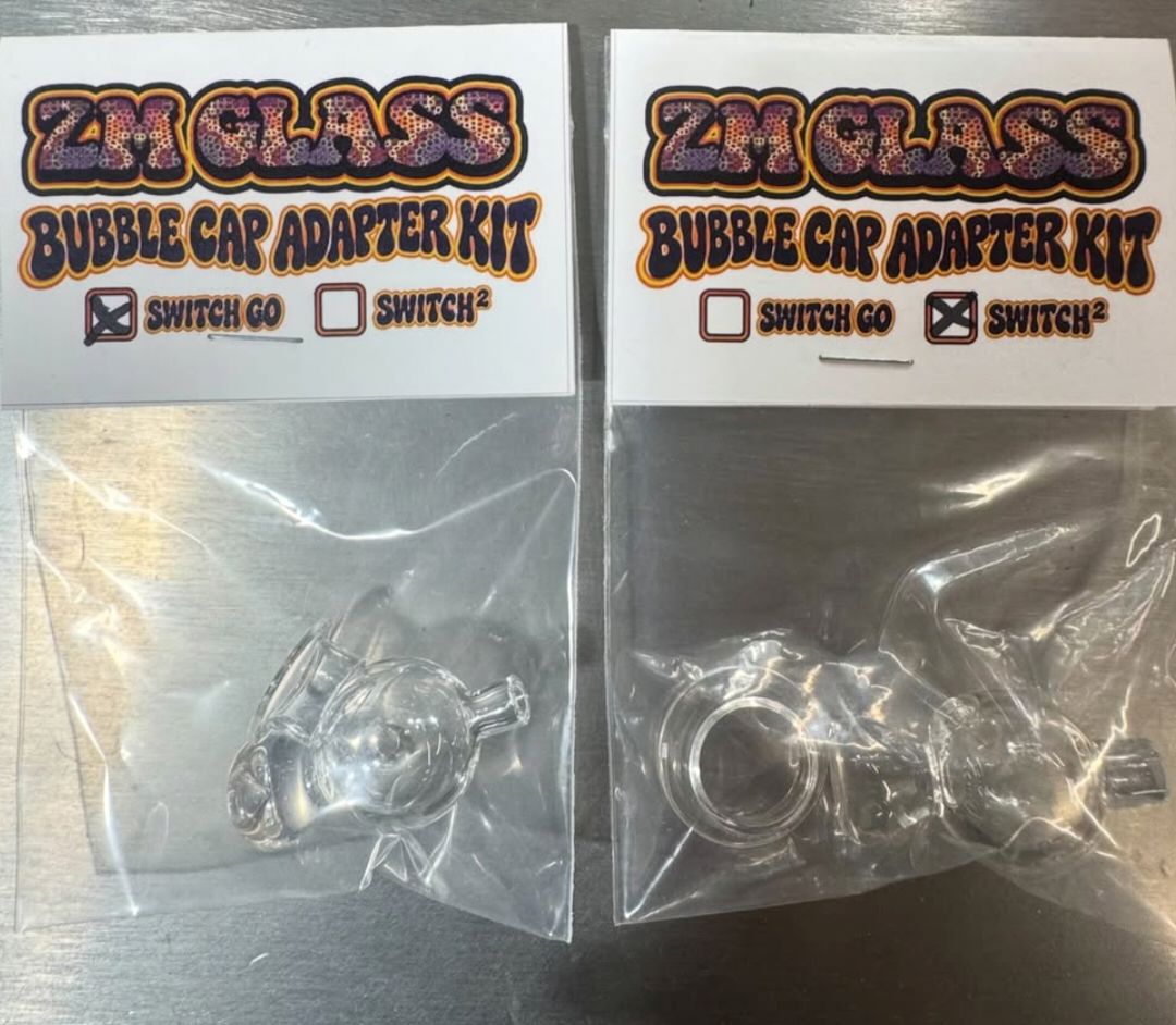 Bubble Cap Adapter Kit for Dr. Dabber Switch 2 & Go (by ZM Glass)