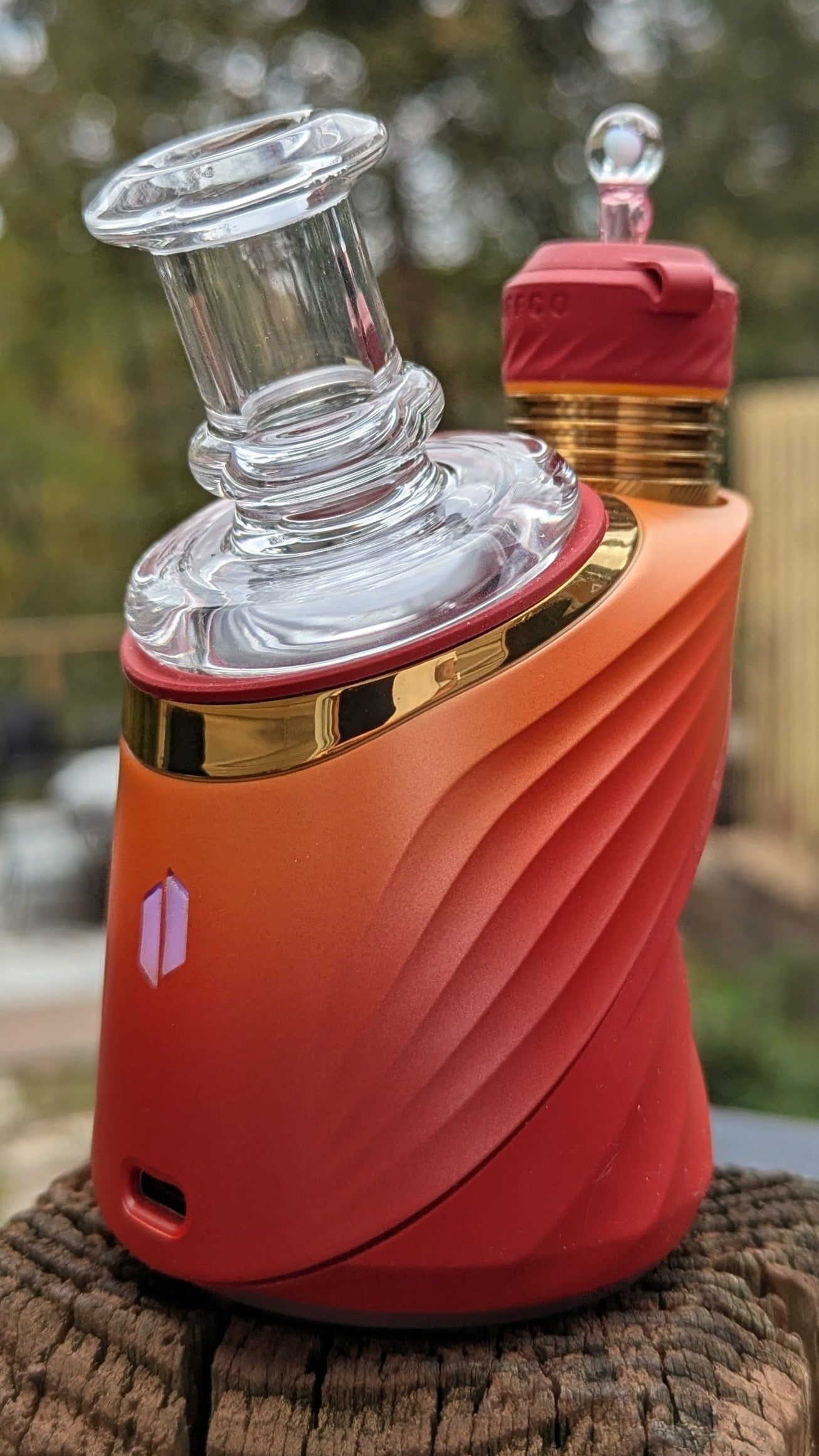 Clear Puffco Peak Dry Top